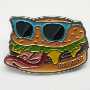 Hollister Hamburger Anti Bullying Campaign Pin
